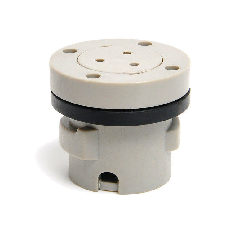 Custom White Plastic Hole Plugs , High Standard  Plastic Caps And Plugs